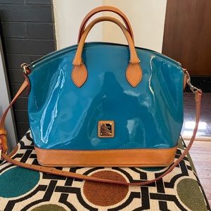 Dooney & Bourke blue satchel